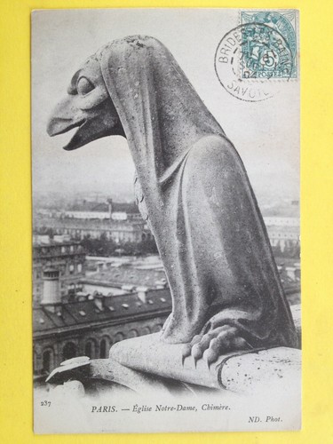 Old postcard cathedral church - old,