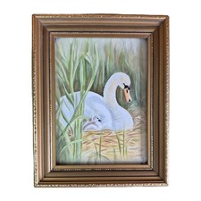 Framed Hand Painted