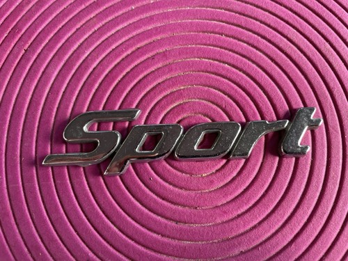 Sport car badge - 10.5, cm