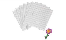 6Pcs Hama Beads Pegboard Set Large Square Clear Bead Boards for Craft Activities