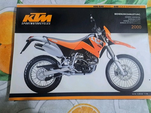 Ktm 400 640 lc4 - lc4-e, supermoto