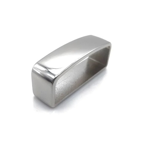 Solid brass belt keeper - solid,