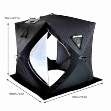Portable ice fishing - ice,
