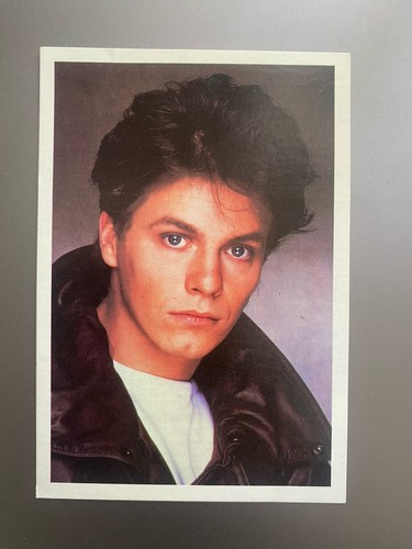 1980s postcard andy taylor - postcard,