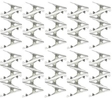 50 X 25A CROCODILE CROC ALIGATOR CLIPS BARN DOOR ARRI LIGHTING REDHEAD BLONDE