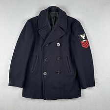 Vintage 70s USN Pea Coat