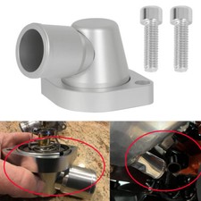 For GM LS Engine Billet Swivel Thermostat Housings Water Neck 90 1.5" Hose