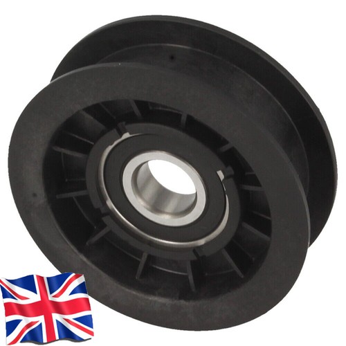 Flat idler jockey belt pulley - flat,