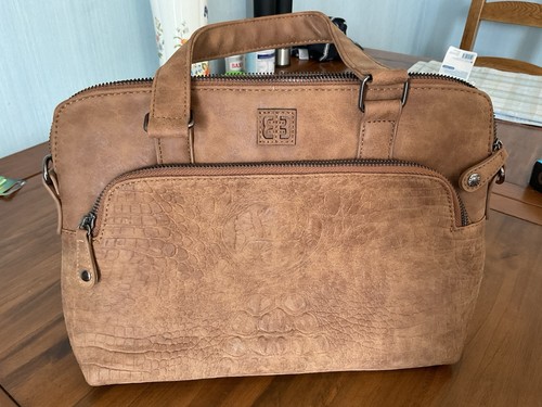 Lovely suede look - lovely, handbag