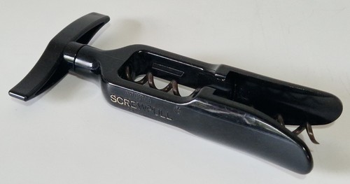 Vintage screwpull corkscrew - vintage,