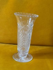 Vintage crystal vase - vintage,