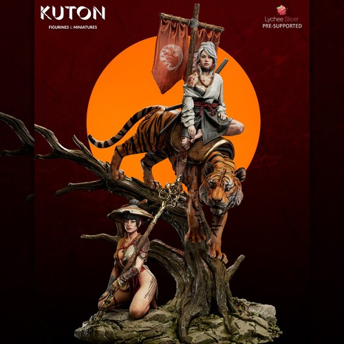 Kohana raion resin - raion, 3d