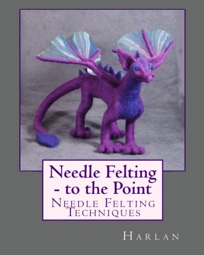 Needle felting the - to,