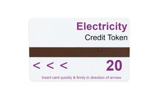Electric Meter Cards CODE A