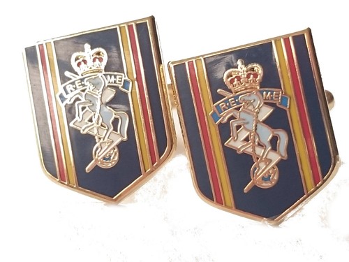 Reme military shield - shield, cufflinks