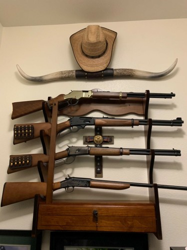 Gun display rack - display,