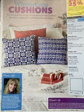 Scandinavian style cushions knitting patterns ( Please See Notes )