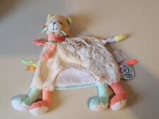 Doudou Et Compagnie Tatoo Bear Baby Comforter Soft Toy Blankie Soother Flat