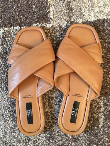 Leather slip cross - m&s,