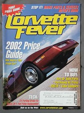 CORVETTE FEVER MAGAZINE 2002