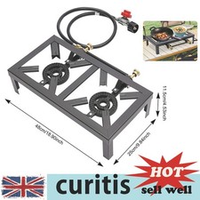 Portable double burner - portable,