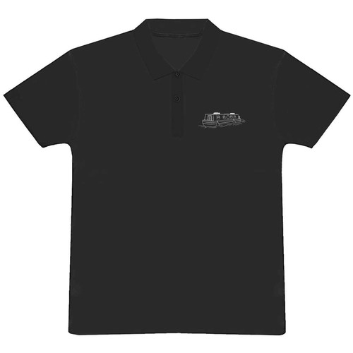 Canal boat adult cotton - boat', polo