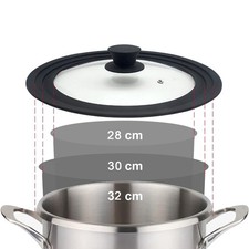 Universal Pan Pot Lid Tempered