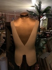 Mannequin Fabric Torso on a Stand with copper neck great look