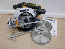 DeWalt DCS565 18V 165mm Circular Saw Bare Unit Fence & Adaptor + 2 extra blades