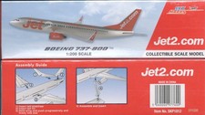 Jet2 Silver Model Plane