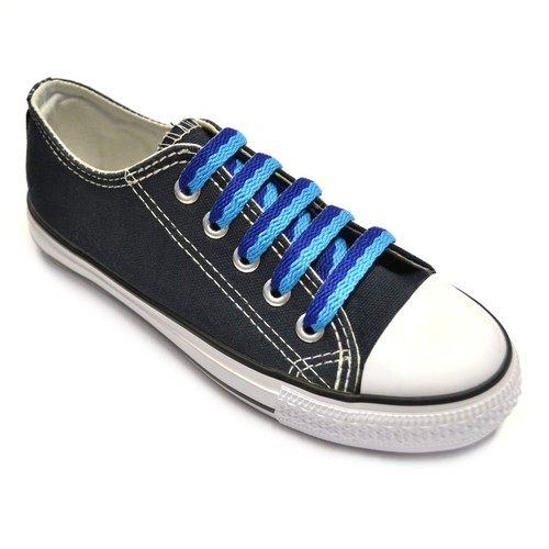 Fashion blue navy stripe - blue/navy, flat