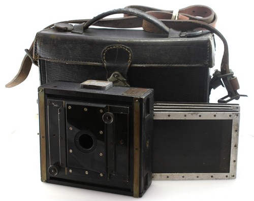 Vintage wideangle plate camera - vintage,