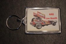 Joe Booth 446, 2024 F1 DOUBLE SIDED KEYRING BRISCA STOCK CAR