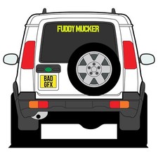 Funny Off Road Sticker, Large