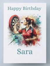 Birthday Card, Personalised