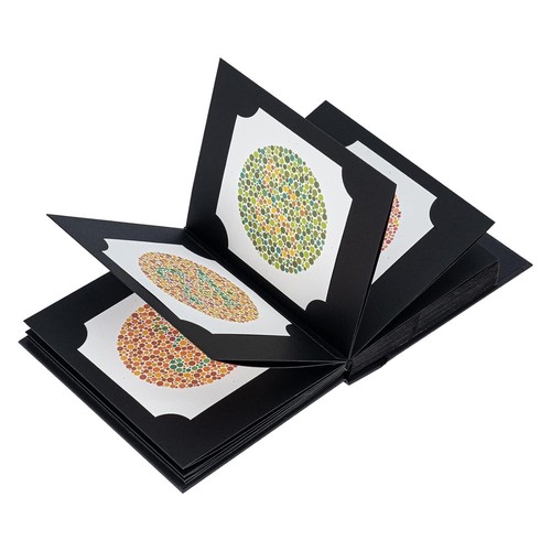 Ishihara eye test - test, books