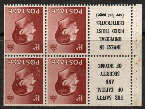1936 keviii sg459aw booklet - keviii,
