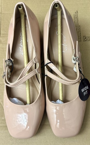 New look pale pink patent - new,