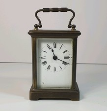 ANTIQUE HEAVY Carriage Clock