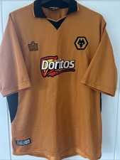Vintage Wolverhampton Wanderers Football Shirt 2002-04 - Large