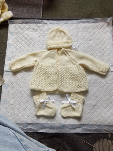 Hand knitted piece - piece,