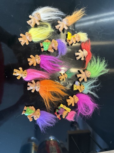 Vintage troll dolls lot - vintage,