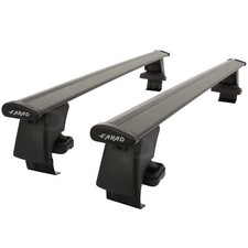 Farad Wing Black Aluminium Roof Bars Set for Renault Megane E-Tech 22-25 Pair