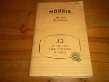 MORRIS J2 VAN, PICK-UP AND