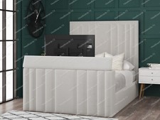 Upholstered TV BED Frame  with