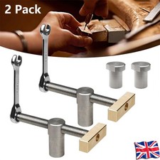 Woodworking Desktop Clip Fixed Dog Hole 20mm Clamp Vise Bench Carpenter Tool Set