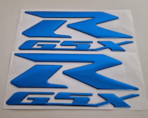 2pcs gsxr blue bike emblem - gsxr,