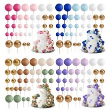 20Pcs Balls Cake Topper