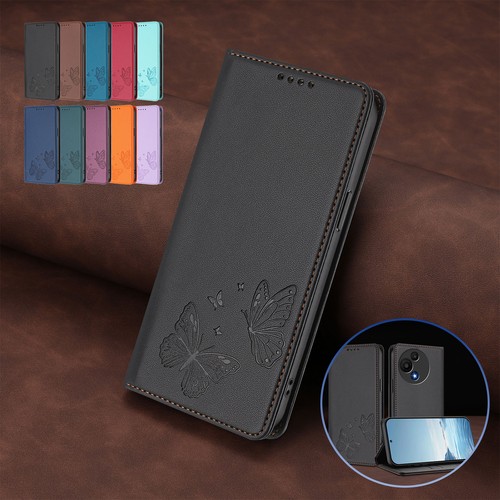 Magnetic leather phone - magnetic,