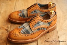 Barker Canvas Checkered Tan